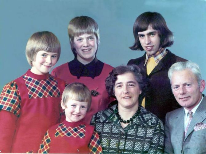 Familie Smits 1971
