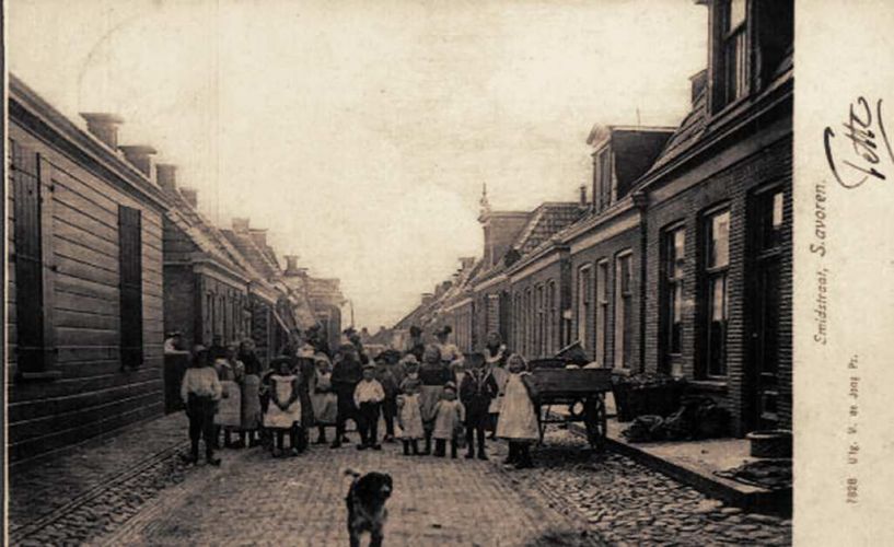 Smidstraat in 1904
