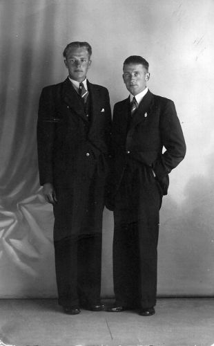 Hessel de Jong en Douwe Ringma 26 juni 1941
