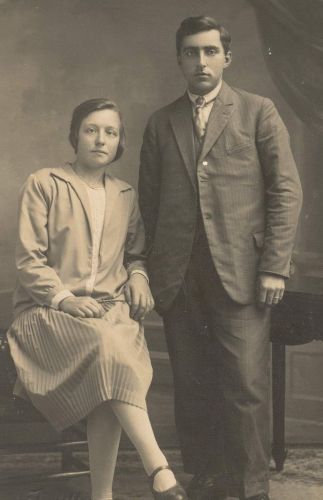 Meintje Bouma (1902-1993)en Klaas Schotanus (1903-1989)
