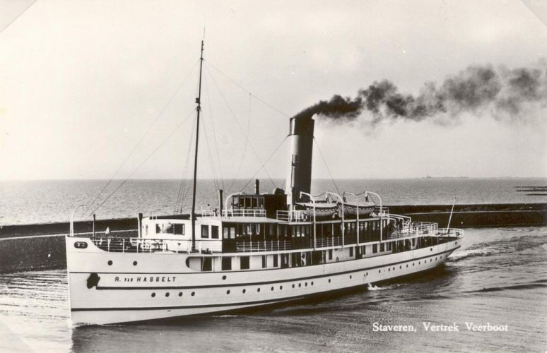 ss R. van Hasselt vertrek Stavoren
