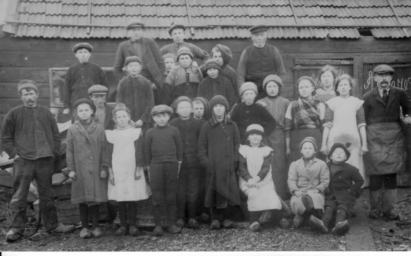 Mosselpellers Staveren 1909
