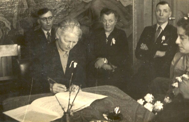 Sjoukje Smits-Veersma (1899-1981) foto 1952