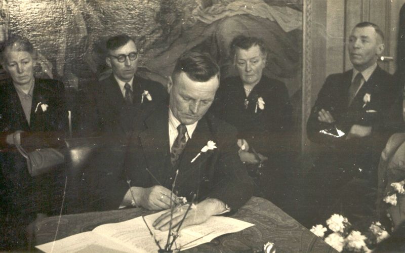 Hylke Smits (1899-1974) foto 1952