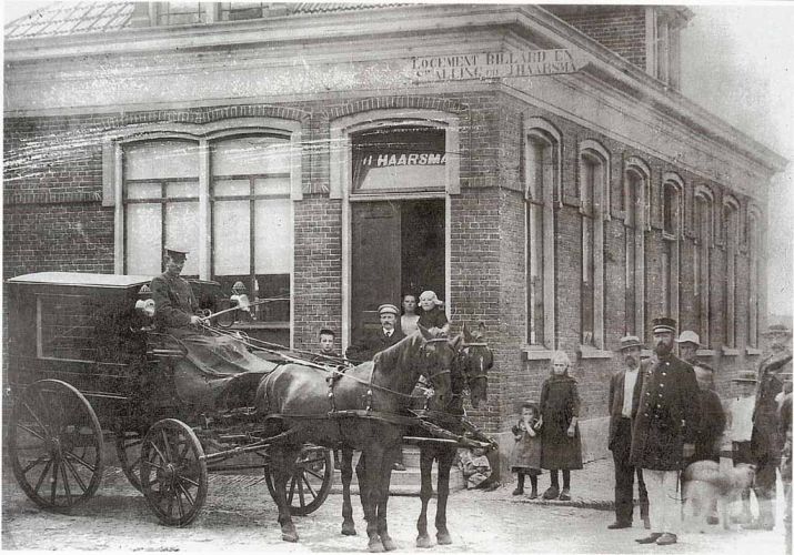 Stavoren Logement Haarsma omstreeks 1900