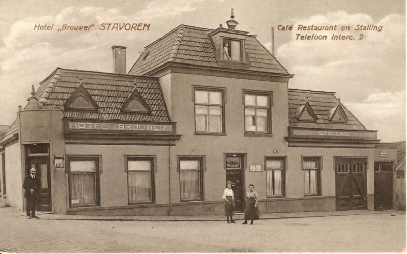 Stavoren Hotel, destijds Hotel Brouwer