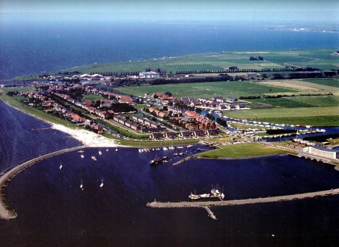 Stavoren luchtfoto 1975