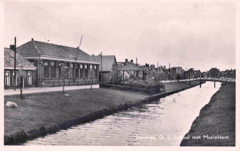 Stavoren Voorstraat in 1954