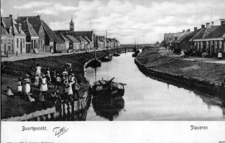 Stavoren Voorstraat in 1904