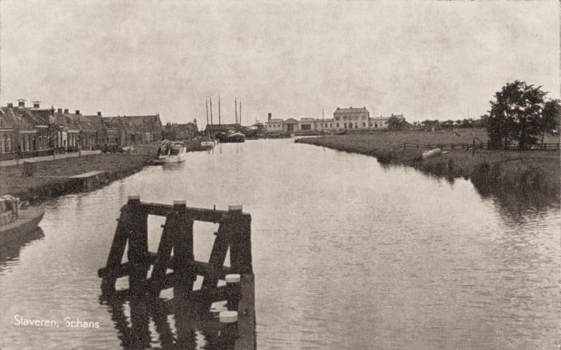 de Schans gezien vanaf de Koebrug